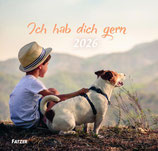 Ich habe dich gern 2026 - Wandkalender (Kalender - Spiralbindung)
