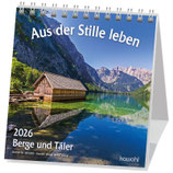 Aus der Stille leben 2026 Aufstellkalender