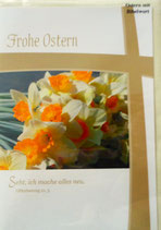 Frohe Ostern - Faltkarte mit Umschlag (o8)