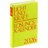 Licht und Kraft, Reiseausgabe 2026 Losungskalender - Geheftet (Herrnhuter Brüdergemeine)