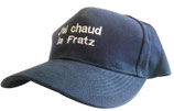 Casquette J'ai chaud la Fratz Bleu Marine