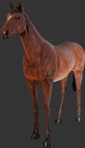 RÉPLICA DE CABALLO PURA SANGRE | Figuras de caballos - decoración temática