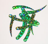 Sichel-Pailletten 30mm Holo-Grün