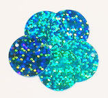 Teller-Pailletten 20mm Holo-Azur