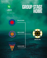 Eintrittskarte EUROCUP-Heimspiel: ASCD vs VK Solaris Sibenik am 20.11.2025!