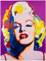 MM PORTRAIT IN PURPLE ROOM