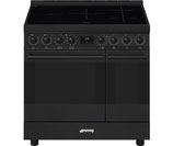 Smeg C92IPN2 inductie fornuis met 5 zones, mat zwart