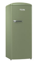 ETNA Hoge koelkast met vriesvak KVV754GRO Retro GROEN