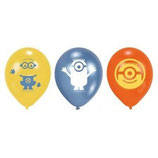 Palloncini Minions - 6 pezzi