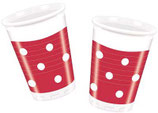 Bicchieri a pois - 8 pezzi