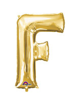 Palloncino Lettera F grande - 100 cm
