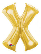 Palloncino Lettera X grande - 100 cm