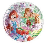 Piattini Winx 18cm - 8 pezzi