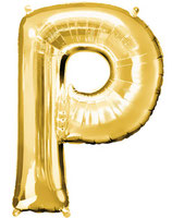 Palloncino Lettera P grande - 100 cm