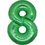 Palloncino Numero 8 grande - 100 cm