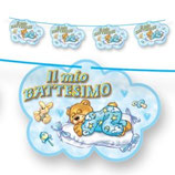 Festone Il mio Battesimo celeste - 3,5mt