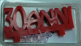 Candela 30 anni Rosso