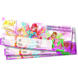 Inviti per festa Winx- 20 pezzi