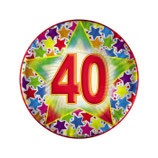 Piatti dessert 40 anni - 10 pezzi