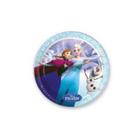Piatti grandi Frozen Ice Skating 23cm- 8 pezzi