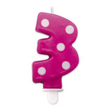 Candela a pois numero 3