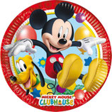 Piatti grandi Topolino 23cm- 8 pezzi