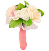 Bouquet di fiori con pene