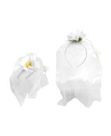 Cerchietto velo sposa con  fiore