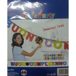 Festone Buon Compleanno personalizzabile