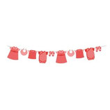 Festone Nascita Bambina - 4 metri