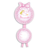 Decorazione Fuori Porta Benvenuta - rosa