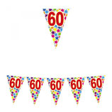 Bandierine 60 anni - 6 metri