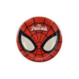 Piattini Spiderman 18cm - 8 pezzi