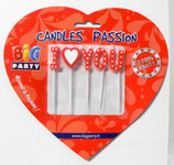 Candela Scritta I love You