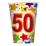 Bicchieri 50 anni - 10 pezzi