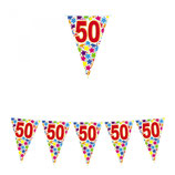 Bandierine 50 anni - 6 metri