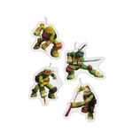 Candela Tartarughe Ninja- 4 pezzi