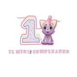 Festone Il mio 1 compleanno bambina - 6 mt