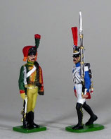 Garde-Füsilier-Grenadier, Gardejäger mit Karabiner / Frankreich 1805 - 1815