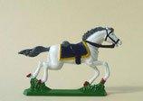 Pferd mit Sattel im Galopp / 2. Typ