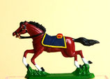 Pferd mit Sattel im Galopp / 2. Typ