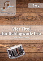 Vier Titel für Schlagwerk-Trio (easy)