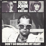 Elton John and Kiki Dee - Don´t Go Breaking My Heart / Snow Queen (ohne Cover)