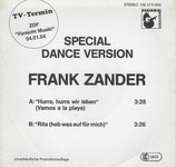 Frank Zander - Hurra, hurra wir leben (Vamos a la playa) / Rita (heb was auf für mich)