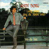 Andy Borg - Lang schon ging die Sonne unter