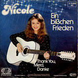 Nicole - Ein bisschen Frieden / Thank You, Merci, Danke