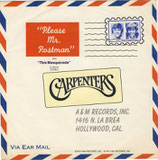 Carpenters - Please Mr. Postman / This Masquerade