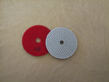 Trockenschleifpad Quadrate 100 mm Ø Korn 400