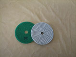 Trockenschleifpad Quadrate 100 mm Ø Korn 800