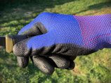 Allzweckhandschuhe blau/ schwarz, Gr.10 (XL)
